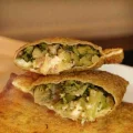 Pastel Frito de Br�colis com Bacon e Catupiry