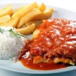 FIL� DE FRANGO � PARMEGIANA