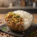 Mista com arroz branco com Um Acompanhamento Gr�tis