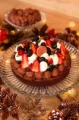 Torta Brownie com Frutas Vermelhas - 15 cm / 8-10 pessoas