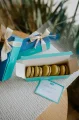 Caixa 5 Macarons Sortidos + la�o+cart�o