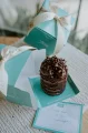 Bolinho de Brigadeiro + caixa+  cart�o+ la�o