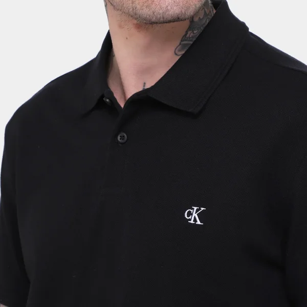 Camisa Polo Calvin Klein Logo Bordado Masculina