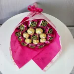 Buqu de Sonho de Valsa com Ferrero Rocher