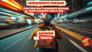 Promo&ccedil;&atilde;o de lan&ccedil;amento Delivery Pedizap ki Delicia