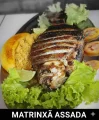 MATRINX� ASSADA GRANDE COM FAROFA DE BANANA