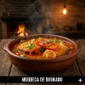 MOQUECA DE DOURADO PARA 02 PESSOAS