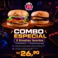 Combo Especial - Smash Bacon e Smash Frango Salad