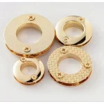 Ilhs de Rosca Metlico - 4 cm(grande) (Parafusvel) para Bolsas