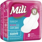 ABS MILI PROT TOTAL SUAVE 8UN C/ABAS