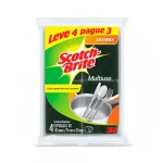 ESPONJA 3M SCOTCH BRITE MULTIUSO C/4