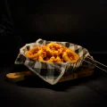 Onion Rings c/ Bacon e Cheddar - G