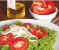 Salada  alface tomate e cebola