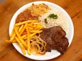 Bife Acebolado Com Fritas - Marmitex