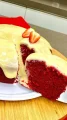 BOLO DE  RED VELT CM NINHO