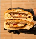 Duplo Burguer Catupiry + Mini Pet Coca Cola 200ml