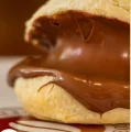 P�o de queijo com Nutella