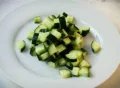 Pepino japones cubos 300 gramas