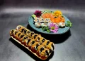 combinado 32 pe�as com 10 hot roll cortesia