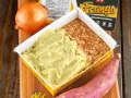 Escondidinho de frango mo�do com batata doce   450g