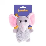 Brinquedo Mordedor de Pel�cia Pop Animal Elephant para C�es Jambo
