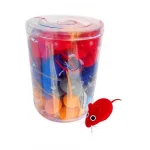 Brinquedo Ratinho Real Camur�a para Gatos American Pets 60un