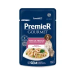 Ra��o �mida Para C�es Adultos Sabor Peito de Frango, Batata Doce e Br�colis Premier Gourmet 85g