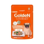Ra��o �mida Sach� Golden Gourmet Adultos Porte Pequeno Sabor Frango - 85 G