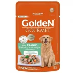 Sache Golden Gmt Para C�es Adultos Porte Medio E Grande Sabor Frango, Espinafre, Arroz Integral E Cenoura 85g