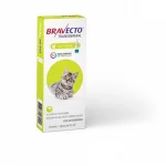 Antipulgas Transdermal para Gatos de 1,2 � 2,8 Kg Bravecto 0,4ml