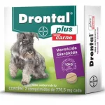 Drontal Plus Sabor Carne C/ 2cp - Elanco