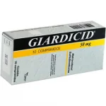 Giardicid C/ 10 Comprimidos 50mg