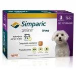 Simparic 10mg Para C�es 2,6 A 5kg Zoetis 3 Comprimido