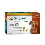Simparic 20 Mg Para C�es 5,1 a 10 Kg - 1 Comprimido