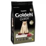 Ra��o Golden Gatos Castrados Sabor Carne - 10,1 Kg