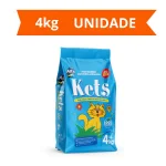 Areia Higi�nica Kets para Gatos 4 Kg