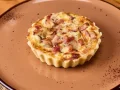 Quiche Bacon - Com Mussarela