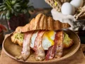Croissant de Guacamole - Com Ovo e Bacon