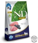 Ra��o N&D Prime C�es Adultos Mini Sabor Cordeiro e Blueberry - 800 G