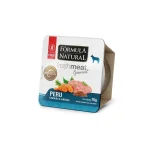 Ra��o �mida F�rmula Natural Fresh Meat Gourmet Peru, Cenoura e Linha�a Para C�es Adultos 70g