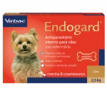 Verm�fugo Endogard Para C�es at� 2,5kg Virbac Caixa com 2 Comprimidos