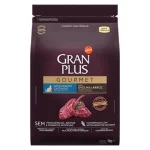 Ra��o Seca Gran Plus Gourmet Ovelha e Arroz para Gatos Castrados 1kg