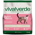 Areia Higi�nica Gr�os Mistos Viva Verde 4kg