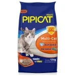 Areia Sanit�ria Pipicat Gr�os Extrafinos Multicat Kelco 12kg