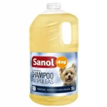 Shampoo Para C�es Antipulgas Yland Yland e Girassol Sanol Dog Gal�o 5l