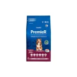 Ra��o Premier Ambientes Internos C�es S�nior Ra�as Pequenas Sabor Frango E Salm�o - 1 Kg