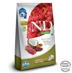 Ra��o Seca Farmina N&D Quinoa Pele e Pelo Para C�es Adultos de Todas As Ra�as Sabor Pato, Quinoa, Coco e C�rcuma 10,1kg