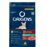 Ra��o para C�es Adultos de Porte Mini e Pequeno Sabor Carne e Cereais Origens 10,1kg