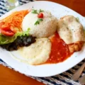 Parmegiana de Boi + Fritas + Arroz