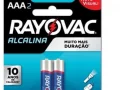 Pilha Rayovac Alcalina Aa 2un